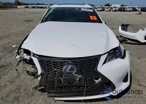 2025 Lexus Rc 350 F Sport z USA, uszkodzony, nr VIN JTHGZ5BC9S5028425